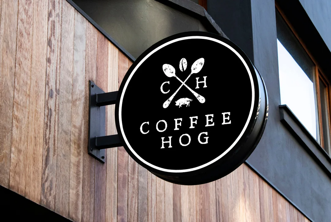 Coffee Hog External Coffee Shop Sign